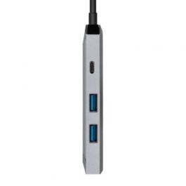 Aisens Dock Station USB-C a HDMI, 2 USB, PD 100W - Gris Aisens Dock Station USB-C a HDMI, 2 USB, PD 100W - Gris