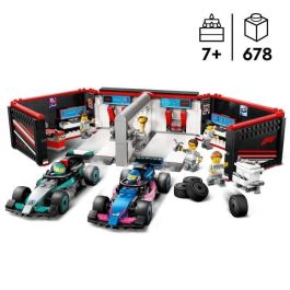 Lego City Formula 1 graraje Con Lego City Formula 1 graraje Con