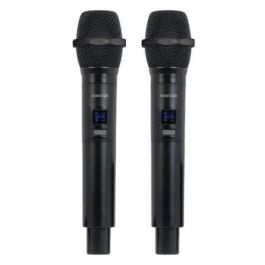 Micrófono Inalámbrico Doble Mano UHF Fonestar SONAIR-2M/ Incluye Receptor