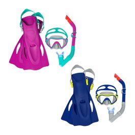 Gafas de Buceo con Tubo y Aletas Bestway 37-41 Precio: 18.49999976. SKU: B1K2VKLKQL