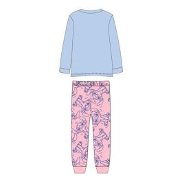 Cerdá Pijama largo single jersey Stitch para niños de 14 años LIGHT BLUE