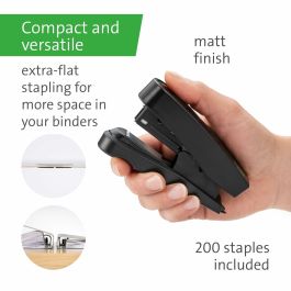 Novus Grapadora B10Fc Profesional Flat-Clinch, Incluye 200 Grapas No.10, Negro Novus Grapadora B10Fc Profesional Flat-Clinch, Incluye 200 Grapas No.10, Negro