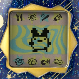 Bandai Tamagotchi original BAN1695823145961 Noche estrellada mascota electrónica virtual con pantalla a color, 3 botones y juegos