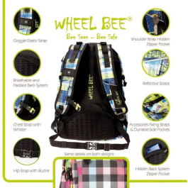 Schildkrot Mochila Wheel Bee BACKPACK Bolsa Generación Z