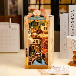 ROBOTIME Maqueta La Romantica Venecia 110pzs Sujetalibros 3D DIY