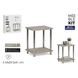 Inde Mesita Auxiliar Madera-Acero 4 cm Ancho x 40 cm Alto x 37.6 cm Largo Precio: 75.60000019. SKU: B16YCXQE4H