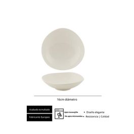 SUMMA Danza Cazoleta 16 cm H 4 cm - Vitro Porcelana Marfil (6 Unidades) SUMMA Danza Cazoleta 16 cm H 4 cm - Vitro Porcelana Marfil (6 Unidades)