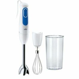 Batidora de Inmersión Braun MQ3005WH 0,6 L INOX 700W Blanco Batidora de Inmersión Braun MQ3005WH 0,6 L INOX 700W Blanco