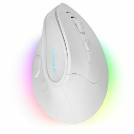 Mars Gaming Mouse Ratón Ergonómico Vertical RGB Inalámbrico Tri-Mode, 8400 DPI, 9 Botones, Compatible con PC/PS4/PS5/XBOX