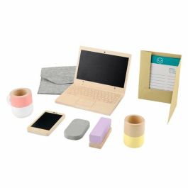 Fisher-Price HXV11 - Set de teletrabajo de madera Fisher-Price HXV11 - Set de teletrabajo de madera