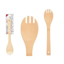 Tenedor de bambú Kinvara 6.5x34.2x0.6 cm, marrón (24 Unidades) Precio: 14.49999991. SKU: B126V2CM66