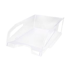 Bandeja Sobremesa Plastico Q-Connect Gran Capacidad Con Asa Transparente 386x270x115 mm Precio: 8.49999953. SKU: B1ENWVE6GV