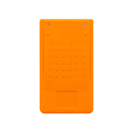 Liderpapel xf10 Calculadora Bolsillo 8 Dígitos Solar y Pilas 115x65x8 mm Naranja