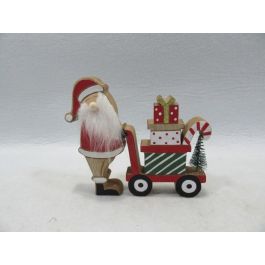 DKD Home Decor Figura Navidad Tradicional Papá Noel Rojo Verde Madera 2 x 13 x 15 cm (6 Unidades) Precio: 17.5000001. SKU: B1DPY888ZD