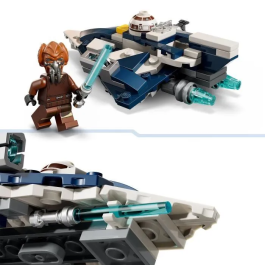 Lego Star Wars 75400 The Clone Wars Jedi Fighter Microfighter de Plo Koon - Juego para niños de 6 años
