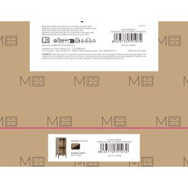 Inde Estantería Cubo 2 Compartimentos con Patas de Metal Moblekit 30 x 29 x 72 cm