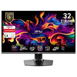 MSI MPG 321URXDE QD-OLED Monitor 80 cm (31.5") 4K UltraHD 240Hz 1ms USB-C Adaptive-Sync Negro Precio: 1150.49999966. SKU: B15QP49RL9