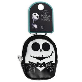 Disney Pesadilla Antes de Navidad Jack Skellington Llavero Mini Mochila 3D con Cremallera y Llavero de Langosta Nightmare Before Christmas