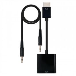 Nano Cable 10.16.2001-BK Conversor HDMI Macho a VGA Hembra con Jack 3.5 Hembra, 10cm, Negro Precio: 8.94999974. SKU: S0224332