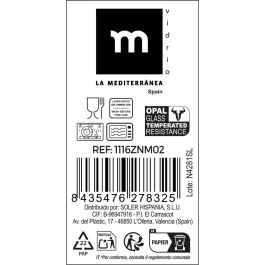 Plato Llano 25 cm Opal Coup Basic - La Mediterranea (36 Unidades)