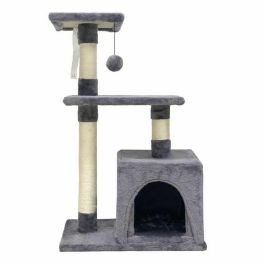 Amapola Árbol para Gatos Pequeño con Nicho y Pelota - ALC07 - Gris - 50x30x80cm Precio: 44.5000006. SKU: B12J949EFV