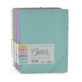 Carpeta Fundas (Tarifario) Office Box Espiral Pp A4 Blush 20 F. Surtido (4 Colores) 4 unidades Precio: 23.50000048. SKU: B1HW27YFXM