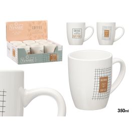 Vessia Taza Porcelana Coffee Natural Surtidos 350 ml 12.4 x 10 x 8.3 cm (Set de 27) Precio: 39.49999988. SKU: B1F8T73TKF