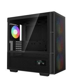 Caja de PC - DEEPCOOL - CH560 Digital (Negro) - Torre media - Formato ATX - 3x140mm A-RGB + 1x120mm A-RGB