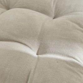 Today TOD1700240738217 Asiento Acolchado CHARME de Chambray con Bordado Petite Berenice 40x40 cm