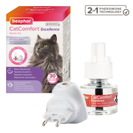 Beaphar Difusor + Recambio Cat Comfort para Gatos Calmante Antiestrés 48 mL Precio: 24.50000014. SKU: B126ZLDQR2