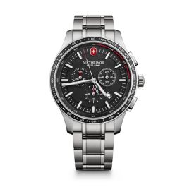 Reloj Hombre Victorinox V241816 Negro Plateado