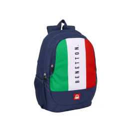 Mochila Escolar Benetton Flag Azul marino 32 x 44 x 16 cm Precio: 21.78999944. SKU: B1BG4CBPRT
