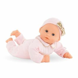 Corolle Baby Calin Manon, Mi Primer Bebé Muñeca Land of Dreams 30 cm Vinilo Flexible, Tacto Suave Vainilla, Ideal Abrazos