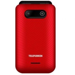 Teléfono Móvil Telefunken S760 para Personas Mayores/ Rojo Teléfono Móvil Telefunken S760 para Personas Mayores/ Rojo