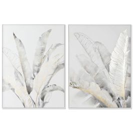 Cuadro DKD Home Decor Palmeras Tropical (90 x 4 x 120 cm) (2 Unidades) Precio: 182.49999966. SKU: B1A2QY2QQ8