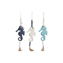 DKD Home Decor Decoracion Colgante Atlantico Blanco Azul Resina Cuerda 2 x 56 x 12.5 cm (6 Unidades) Precio: 24.69000039. SKU: B12FES99FY