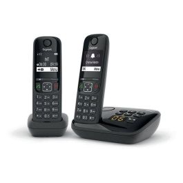 Teléfono fijo AS690 A Duo Negro - GIGASET - Contestador automático de 20 min - Potente manos libres - Pantalla ultra legible Precio: 85.49999997. SKU: B1J94WG6QW