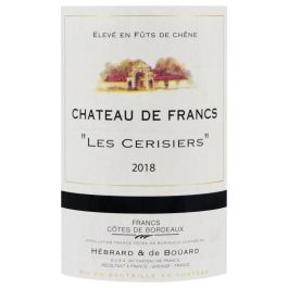 Château Francs Les Cerisiers 2018 Bordeaux - vino tinto de Bordeaux