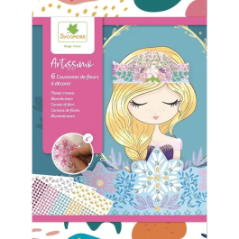 Sycomore ARTISSIMO PM Coronas de Princesas para Decorar con Pegatinas y Strass, Manual Instrucciones