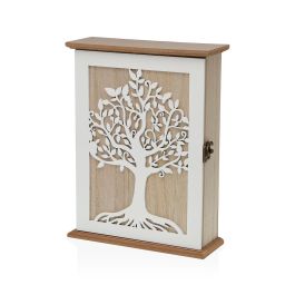Caja De Llaves Arbol De La Vida Blanco Versa 6X27CM (2 Unidades) Precio: 23.50000048. SKU: B12CBCTABY