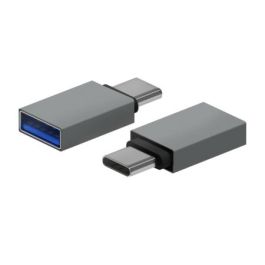 MINI ADAPTADOR AISENS ALUMINIO USB3.2 USB-C/M - A/H GEN1 3A GRIS Precio: 1.79000019. SKU: B16CWFVVTK