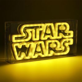 Paladone Lámpara LED Star Wars Logo con Cable USB-C