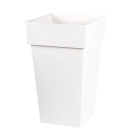 Eda Maceta Toscana Cuadrada Alta 39x39x65 cm 62L Blanco Precio: 54.49999962. SKU: B1FPSNZQSQ