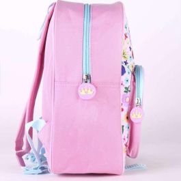 Cerdá Mochila Escolar Infantil Princess Rosa para Niñas de 3 a 12 años. Fabricada en 90% Poliéster, Resistente y Duradera. Cerdá Mochila Escolar Infantil Princess Rosa para Niñas de 3 a 12 años. Fabricada en 90% Poliéster, Resistente y Duradera.