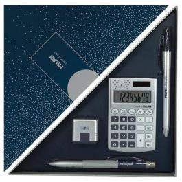 Milan Set De Escritorio Box Set Silver Azul Marino Bolígrafo Portaminas Calculadora Goma Precio: 8.49999953. SKU: S8412863