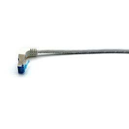 EQUIP 605800 Cable de Red Cat6a S/FTP LSZH de 1m con Conectores RJ45 Recto y Angular en Blanco