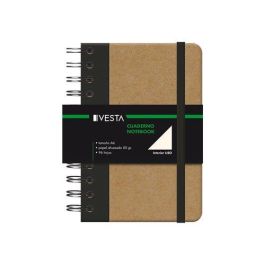 Bloc Vesta Nature Wire-O A6 96H 80Gr. Liso Con Goma Precio: 4.49999968. SKU: B164JFMMCZ