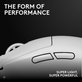 Logitech G PRO X SUPERLIGHT 2 LIGHTSPEED EER2-933 Ratón Gaming Inalámbrico Óptico Blanco 32000 DPI USB-C