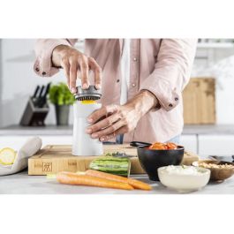 Zwilling 36610-001-0 Rallador Giratorio en espiral Z-Cut 3 cuchillas de Acero Inoxidable y Plástico Gris