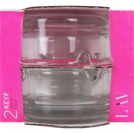 Set de 2 ceniceros rojos Key de 7.5 cm - Lav (24 Cajas) Set de 2 ceniceros rojos Key de 7.5 cm - Lav (24 Cajas)